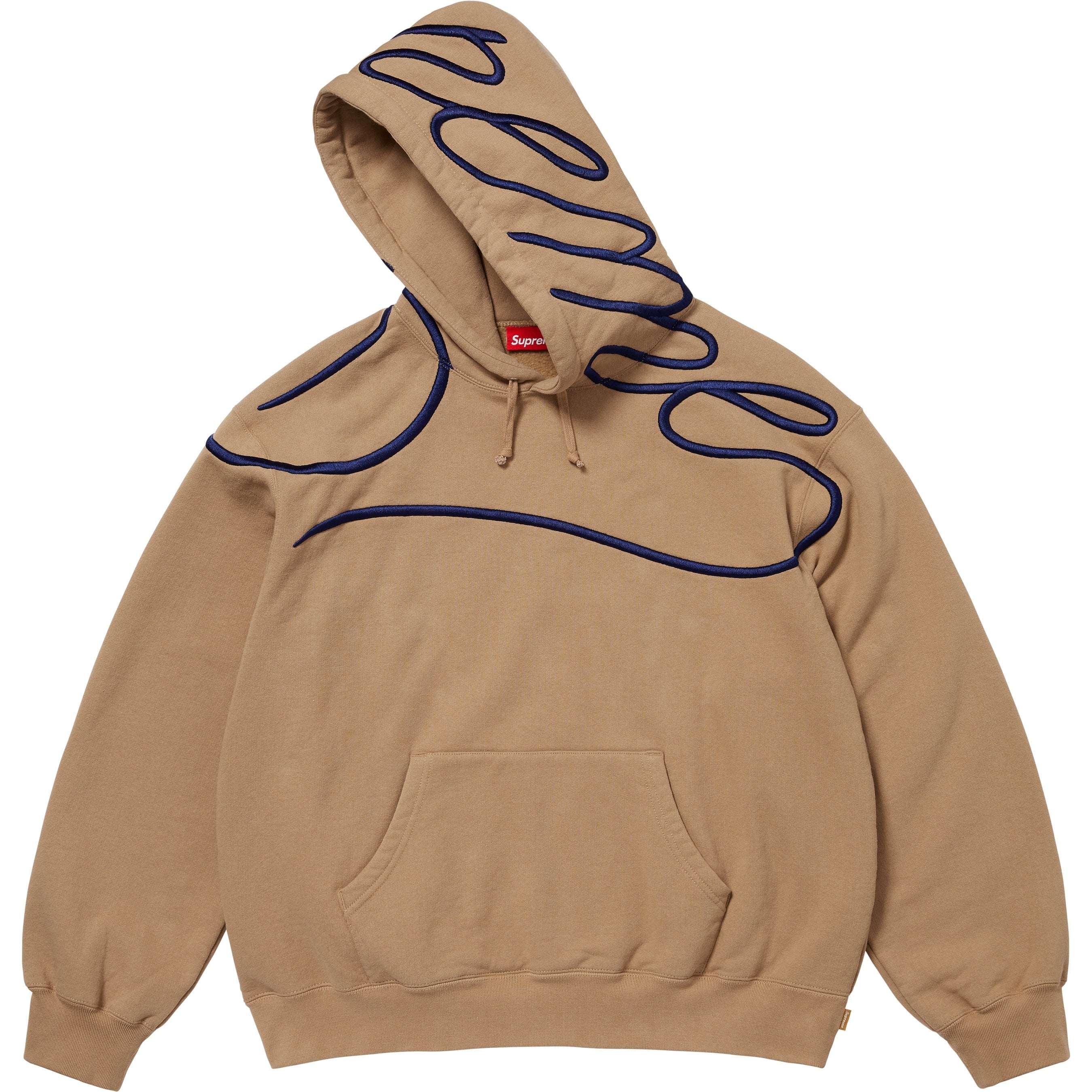 Shoulder Script Hooded Sweatshirt view 4